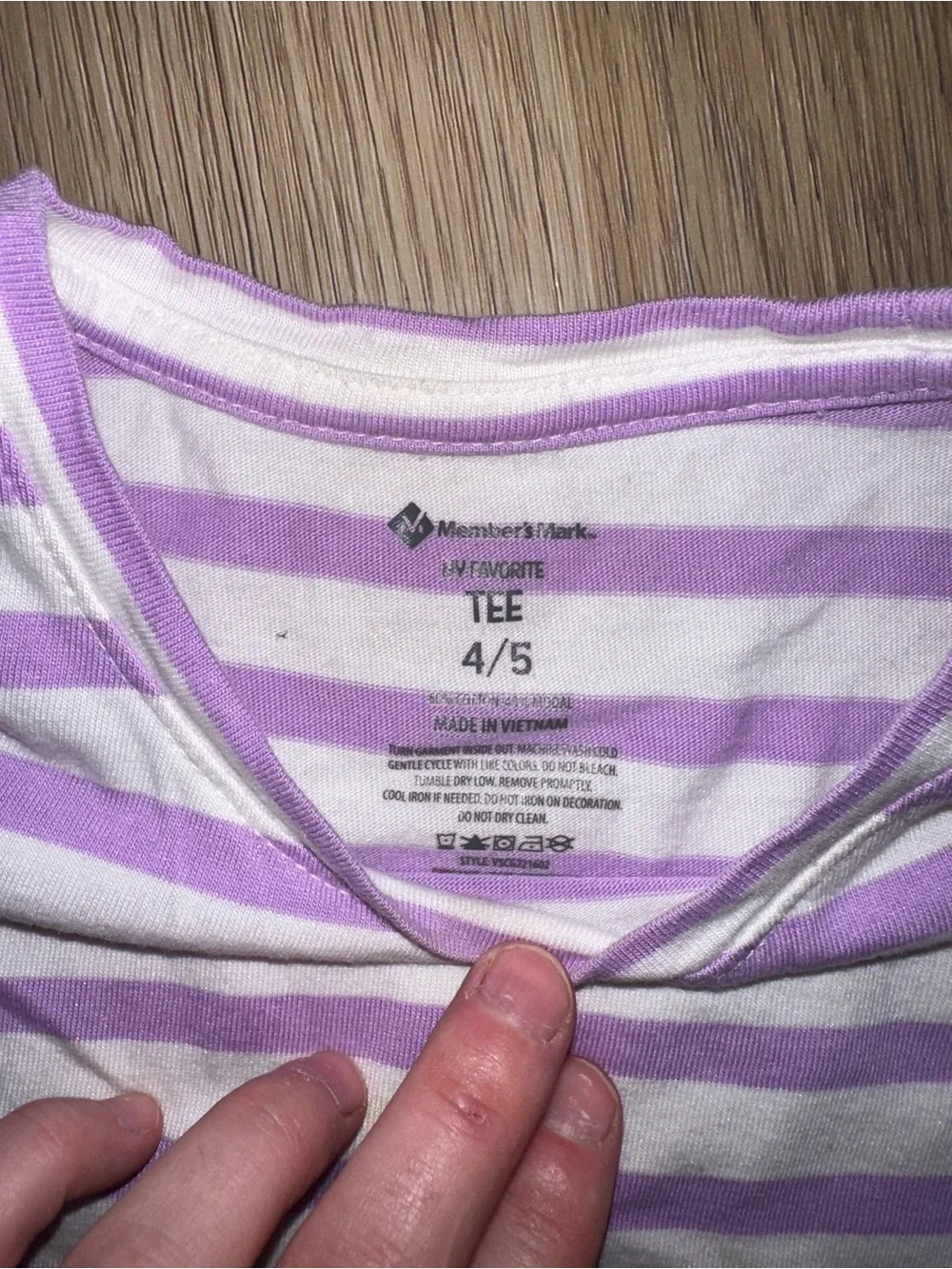 Girls' Light Blue Graphic Tee - Unbranded